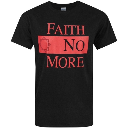 textil Hombre Camisetas manga larga Faith No More NS5479 Negro