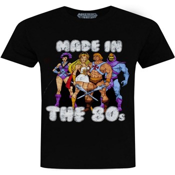 textil Hombre Camisetas manga larga Masters Of The Universe Made In The 80's Negro
