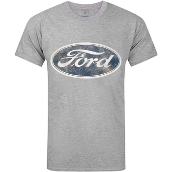 textil Hombre Camisetas manga larga Ford  Gris