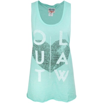 textil Mujer Camisetas sin mangas Junk Food Outlaw Heart Azul