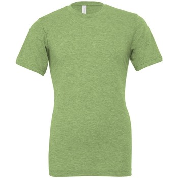 textil Camisetas manga larga Bella + Canvas CVC3001 Verde