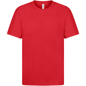 textil Hombre Camisetas manga larga Casual Classics  Rojo