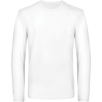 textil Hombre Camisetas manga larga B And C E190 Blanco