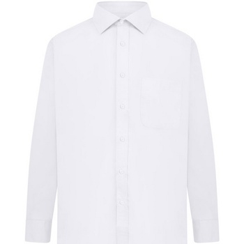 textil Hombre Camisas manga larga Absolute Apparel  Blanco