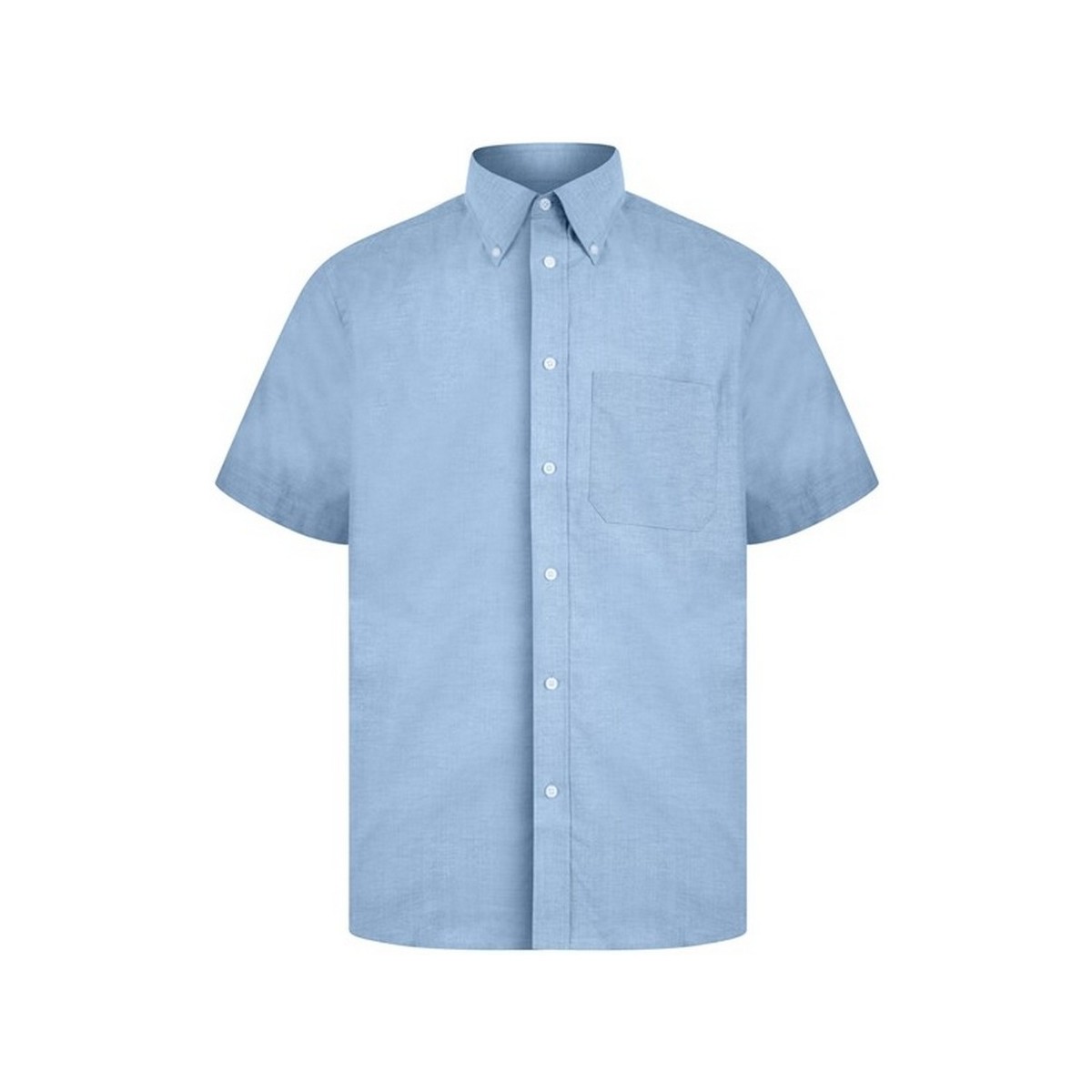 textil Hombre Camisas manga corta Absolute Apparel AB120 Azul