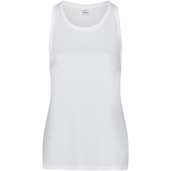 textil Mujer Camisetas sin mangas Awdis JC026 Blanco