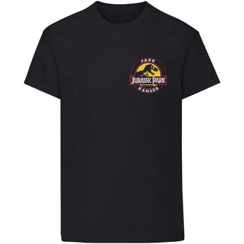 textil Camisetas manga larga Jurassic Park Park Ranger Negro