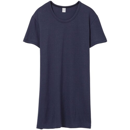 textil Mujer Camisetas manga larga Alternative Apparel 50/50 Azul