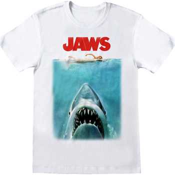 textil Camisetas manga larga Jaws HE231 Blanco