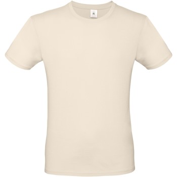 textil Hombre Camisetas manga larga B And C BA210 Beige