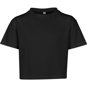 textil Niña Camisetas manga larga Build Your Brand BY114 Negro