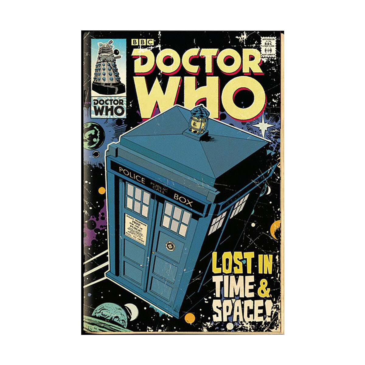 Casa Afiches / posters Doctor Who TA1904 Multicolor