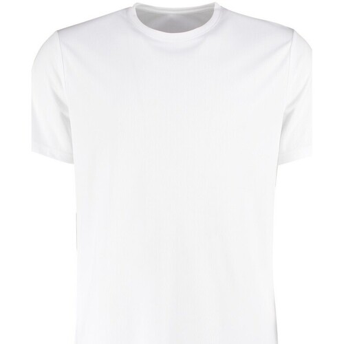 textil Hombre Camisetas manga larga Kustom Kit KK555 Blanco