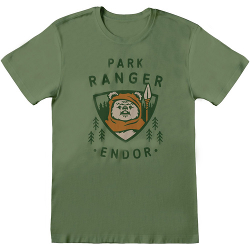 textil Camisetas manga larga Disney Endor Park Ranger Verde