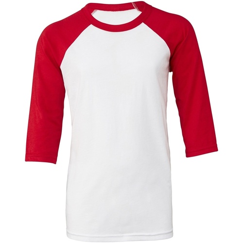 textil Niños Tops y Camisetas Bella + Canvas BE218 Rojo