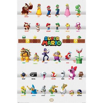 Casa Niños Afiches / posters Super Mario TA4261 Multicolor