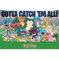 Casa Afiches / posters Pokemon TA7725 Multicolor