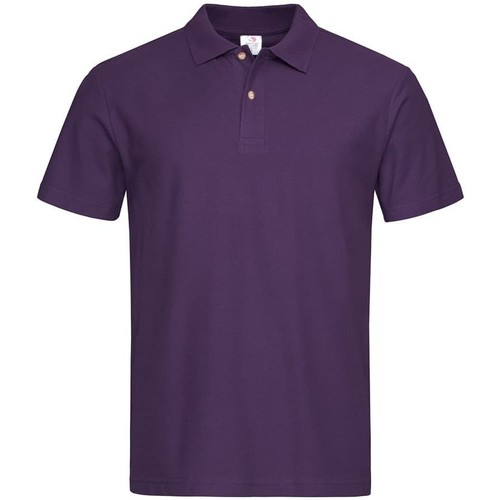 textil Hombre Tops y Camisetas Stedman AB282 Violeta
