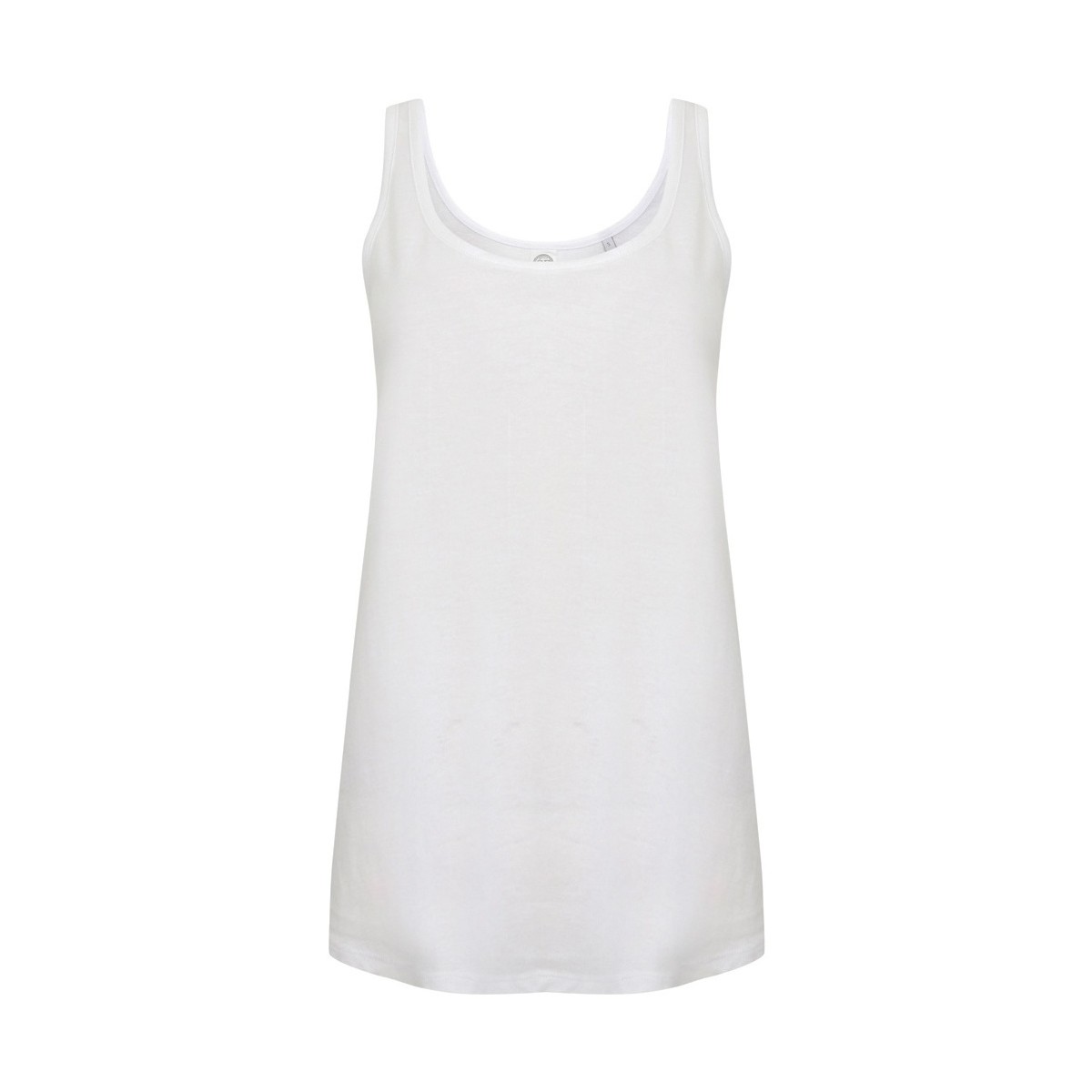 textil Mujer Camisetas sin mangas Skinni Fit SK234 Blanco