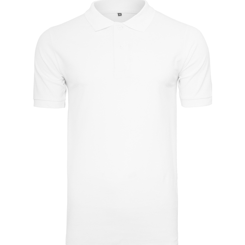 textil Hombre Tops y Camisetas Build Your Brand BY008 Blanco