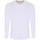 textil Hombre Camisetas manga larga Tridri TR050 Blanco