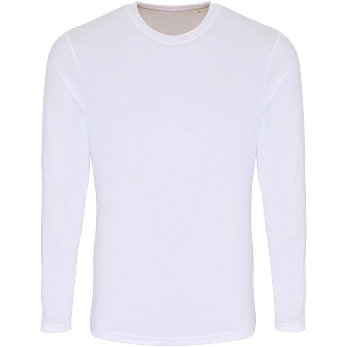 textil Hombre Camisetas manga larga Tridri TR050 Blanco