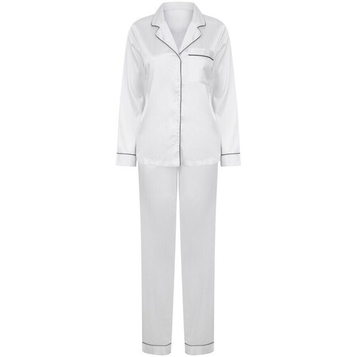 textil Mujer Pijama Towel City TC055 Blanco