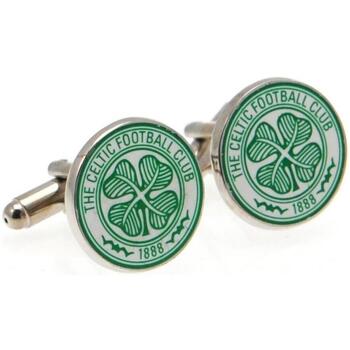 Relojes & Joyas Hombre Gemelos del puño de la camisa Celtic Fc TA2071 Verde
