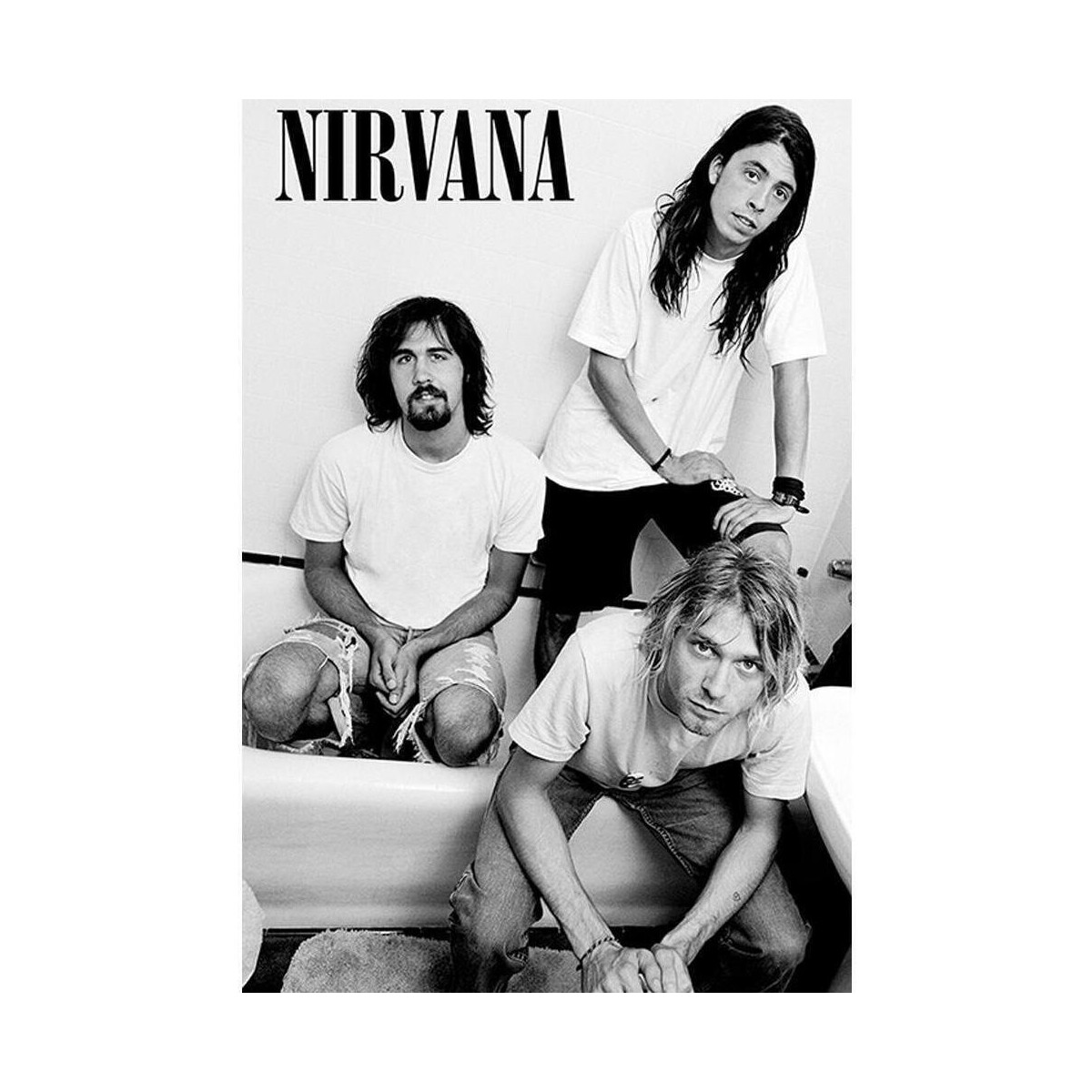 Casa Afiches / posters Nirvana TA7657 Negro