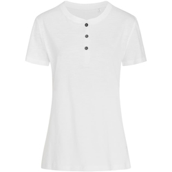 textil Mujer Camisetas manga larga Stedman Stars Sharon Blanco