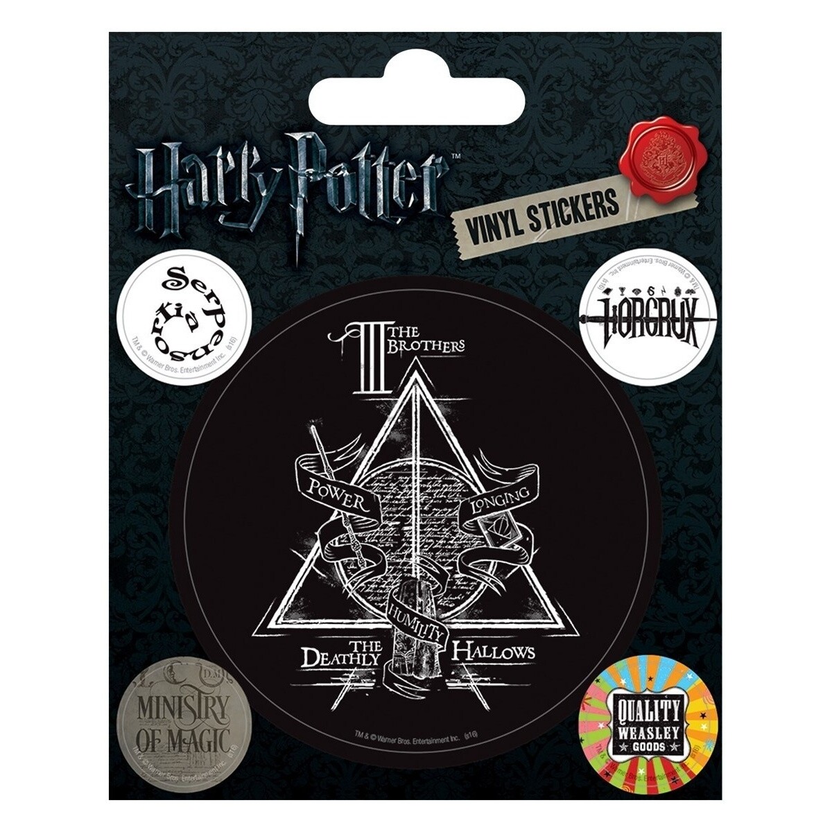 Casa Sticker / papeles pintados Harry Potter BS2320 Multicolor