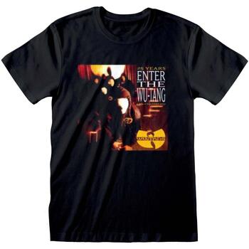 textil Hombre Camisetas manga corta Wu-Tang Clan  Negro