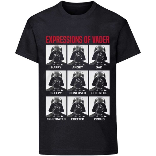 textil Camisetas manga larga Disney Expressions Of Vader Negro