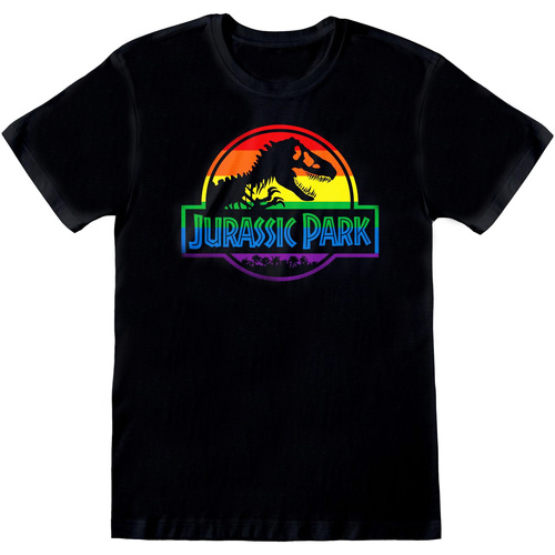 textil Camisetas manga larga Jurassic Park Pride Negro