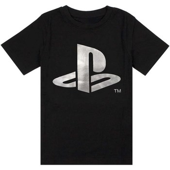 textil Niño Camisetas manga larga Playstation  Negro