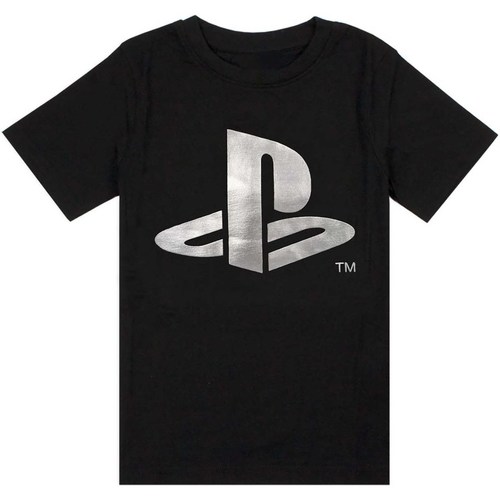 textil Niño Camisetas manga larga Playstation NS6157 Negro