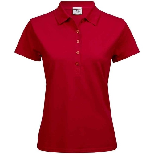 textil Mujer Tops y Camisetas Tee Jays Luxury Rojo