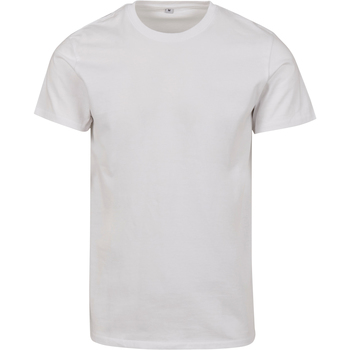 textil Camisetas manga larga Build Your Brand BY083 Blanco