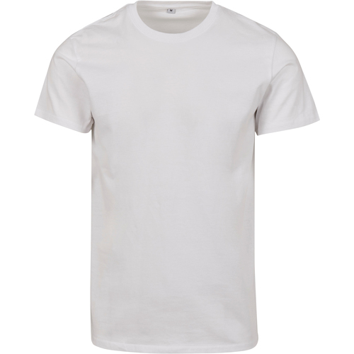 textil Camisetas manga larga Build Your Brand Merch Blanco