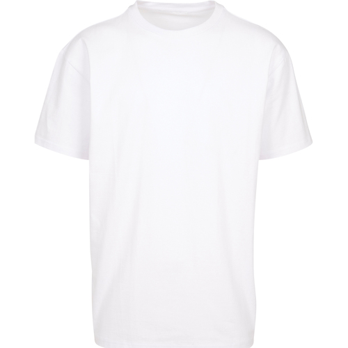 textil Camisetas manga larga Build Your Brand BY102 Blanco