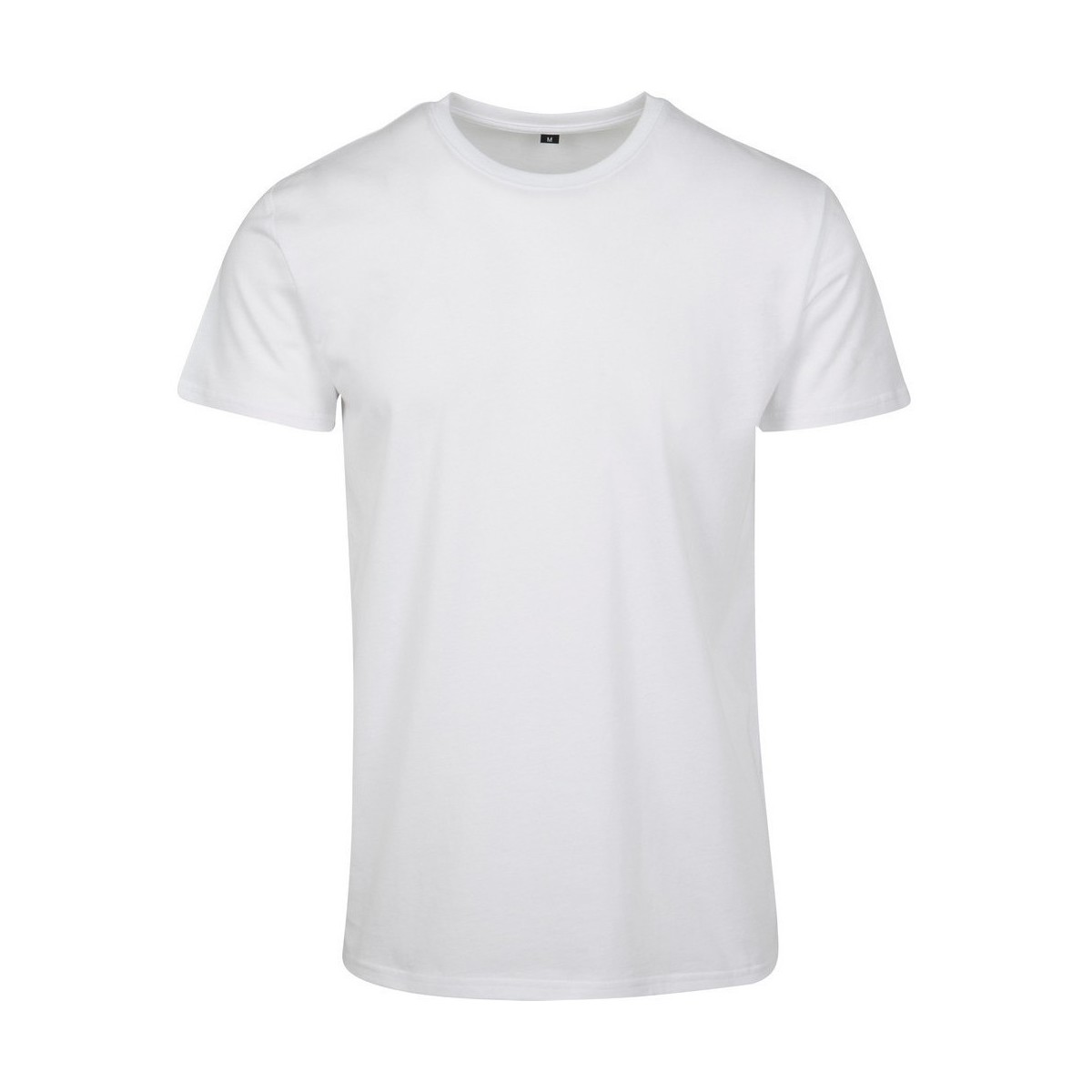 textil Hombre Camisetas manga larga Build Your Brand Basic Blanco