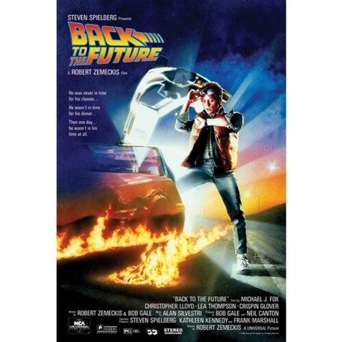 Casa Afiches / posters Back To The Future TA5873 Negro