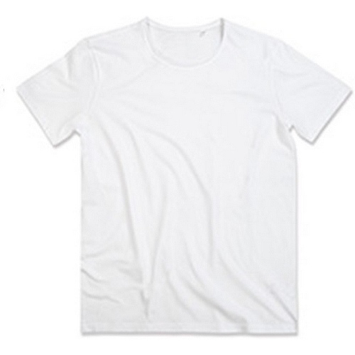textil Hombre Camisetas manga larga Stedman Stars Finest Blanco