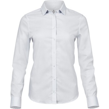 textil Mujer Camisas Tee Jays TJ4025 Blanco