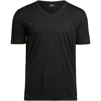 textil Hombre Camisetas manga larga Tee Jays TJ5004 Negro