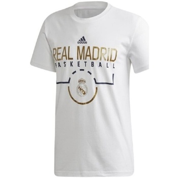 textil Hombre Camisetas manga larga Real Madrid Cf BS2378 Blanco