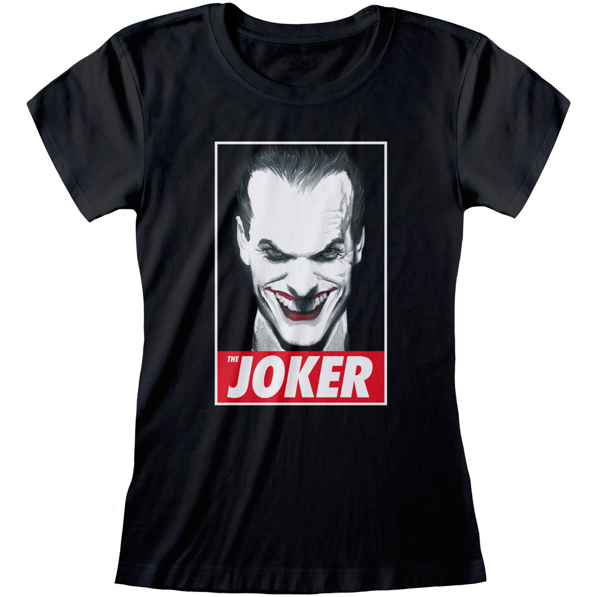 textil Mujer Camisetas manga larga The Joker  Negro