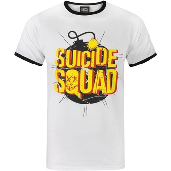 textil Camisetas manga larga Suicide Squad  Blanco