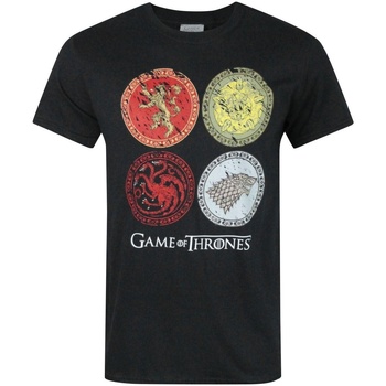 textil Hombre Camisetas manga larga Game Of Thrones  Negro