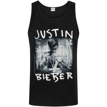 textil Hombre Camisetas sin mangas Justin Bieber Purpose Negro
